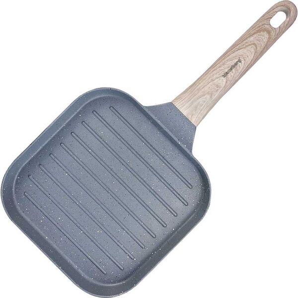 Patelnia Klausberg PATELNIA GRILLOWA 18 X 18CM MARMURKOWA KLAUSBERG KB-7811 SZARA 14392960 5908287278110