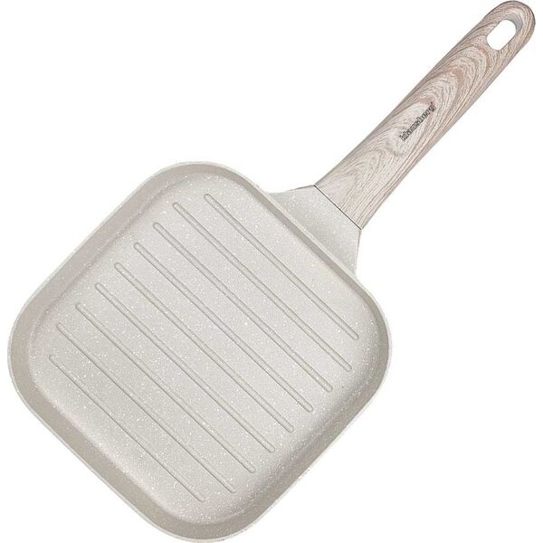 Patelnia Klausberg PATELNIA GRILLOWA 18 X 18CM MARMURKOWA KLAUSBERG KB-7812 BEŻOWA 14392961 5908287278127