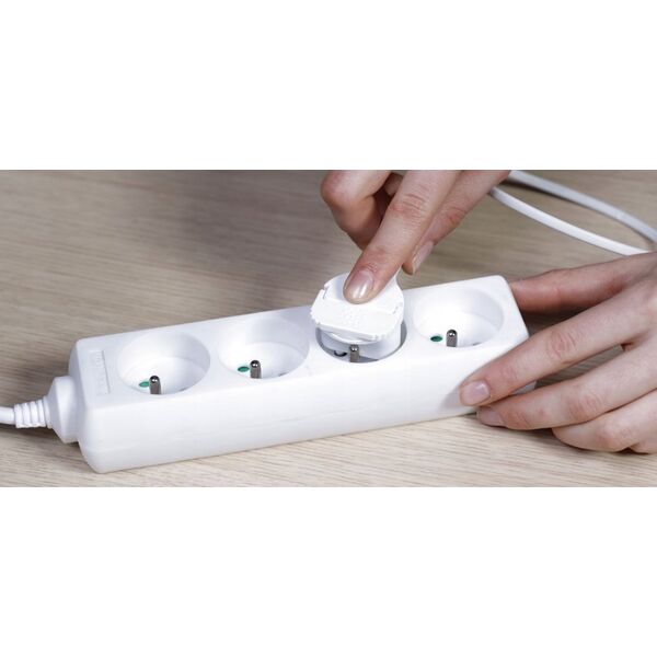 Plastrol Przedłużacz zwijany 10m 3x1mm2 16A z bezpiecznikiem termicznym 14394648 5902273426479