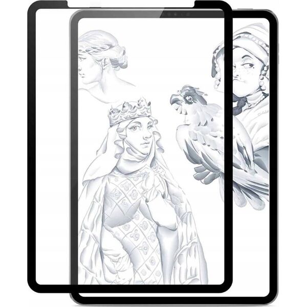 Jcpal JCPal PaperTech Flex Paper Texture Screen Protector - elektrostatyczna osłona ekranu imitująca papier do iPad Air 13" M2 2024 - Gwarancja bezpieczeństwa. Proste raty. Bezpłatna wysyłka od 170 zł. 14395094 6954661870011