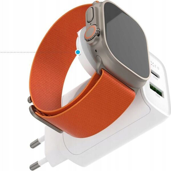 Ładowarka Fixed FIXED Power Socket Travel Charger - ładowarka Apple Watch/USB-C/USB-A 33W biała - Gwarancja bezpieczeństwa. Proste raty. Bezpłatna wysyłka od 170 zł. 14396371 8591680171316