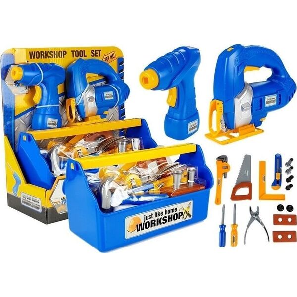 LeanToys Zestaw Narzędzi Skrzynka Dla Majsterkowicza LEAN Toys 14399728 5907625580243