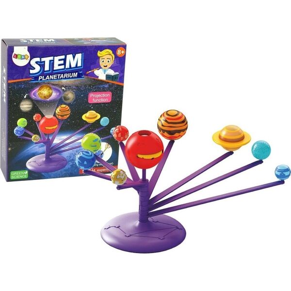 LeanToys Zestaw Naukowy Planetarium Ruchome Planety Do Pomalowania LEAN Toys 14399733 5905214974619