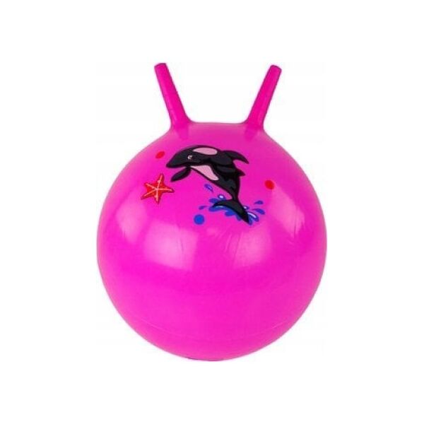 LeanToys Piłka Do Skakania Skoczek 45 cm Różowy LEAN Toys 14399750 5905679072912