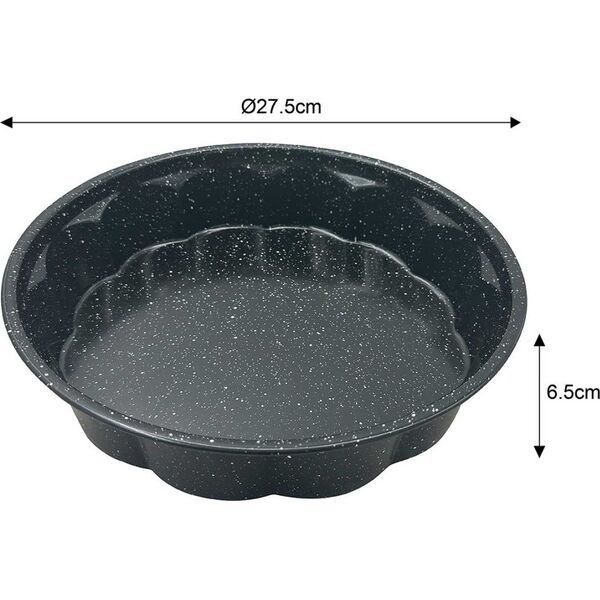 GRANITOWA FORMA BLACHA DO PIECZENIA CIAST 27,5cm KLAUSBERG KB-7838 14400076 5908287278387