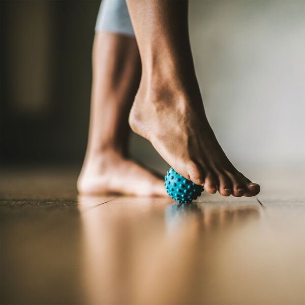 Gaiam Piłka do masażu niebieska