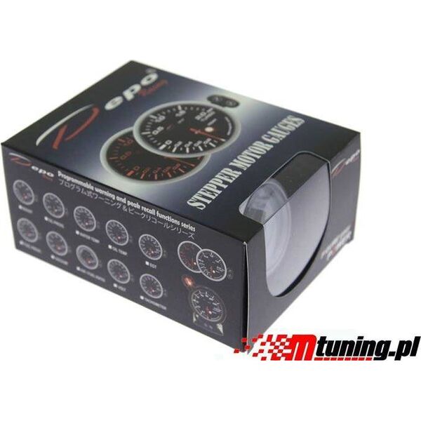 DRacing Zegar DEPO Dual 52mm Oil Press