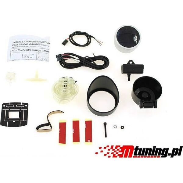 DRacing Zegar DEPO Dual 52mm Vacum