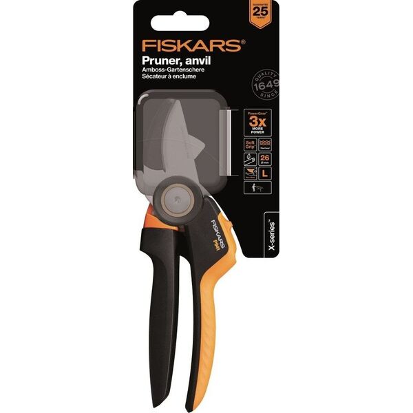 Sekator Fiskars P941 kowadełkowy