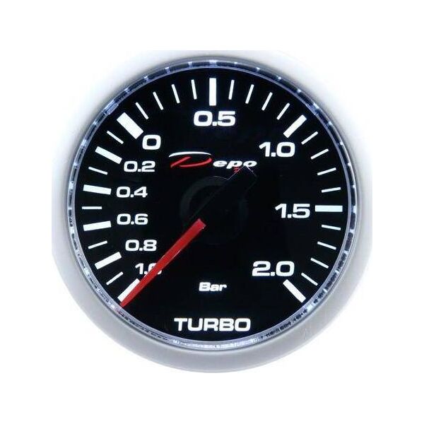 Depo ZEGAR DEPO CSM 52mm - TURBO ELECTRIC -1 do 2 BAR