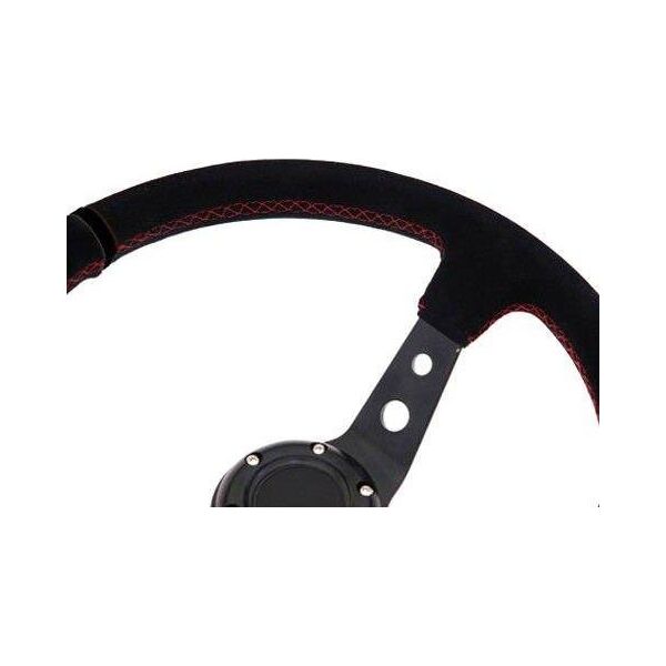 MTuning Kierownica Pro 350mm offset:80mm Zamsz Black