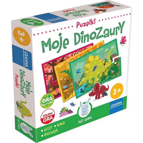Granna Granna Gra Moje dinozaury puzelki 2021