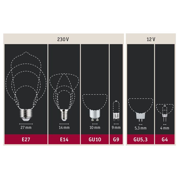 Paulmann Źródło LED Kropla 2,6W 230V 260lm E14 2500K Złoty