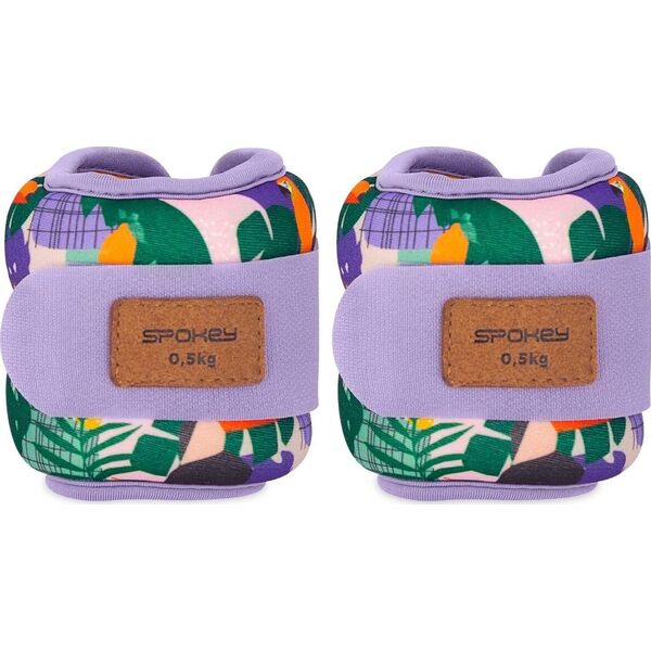 Spokey Obciążenia na kostki i nadgarstki Spokey HOME JUNGLE 2x 0,5 kg 12533564 5905339415233