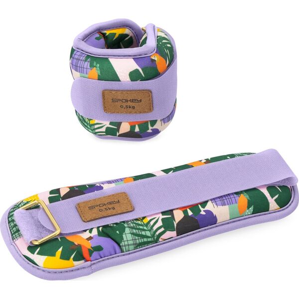 Spokey Obciążenia na kostki i nadgarstki Spokey HOME JUNGLE 2x 0,5 kg 12533564 5905339415233