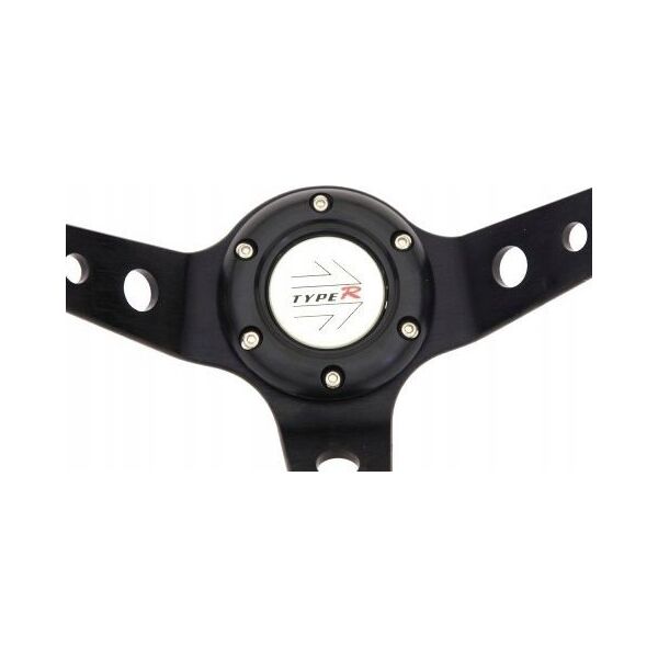 MTuning Kierownica Pro 350mm offset:80mm Skóra Black