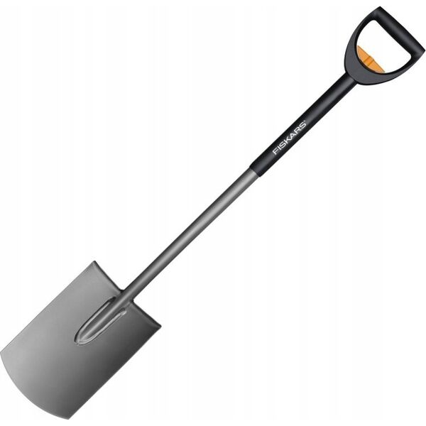Fiskars Szpadel prosty Ergonomic 1067512 Szary
