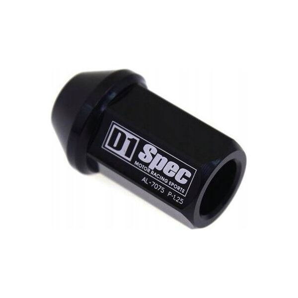 D1Spec Kute nakrętki D1Spec Alu 12x1,25 Czarne