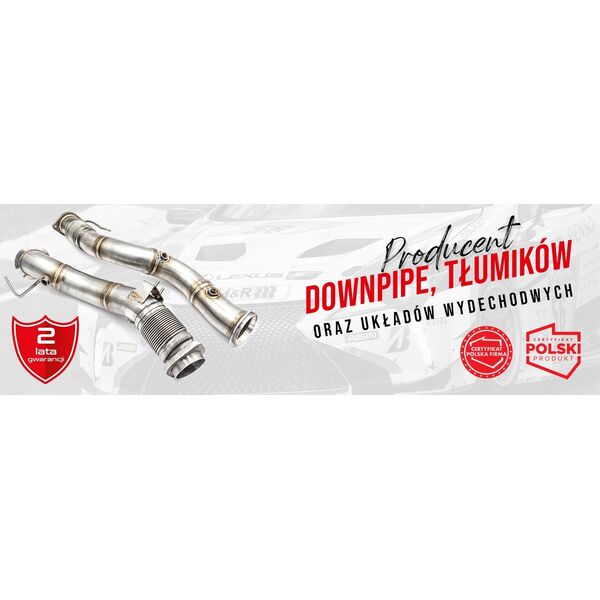 RM Motors Downpipe BMW 535D M57N E60 E61 02-05 272hp