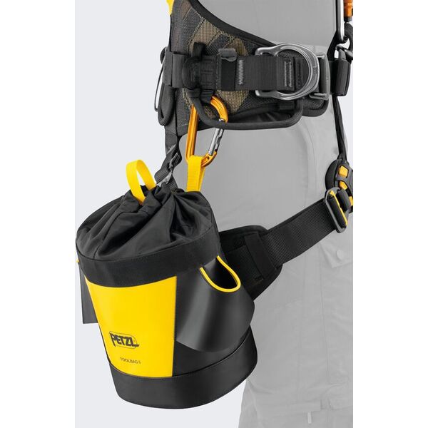 Petzl Woreczek Narzędziowy Petzl Toolbag 6 BLACKYELLOW 13598361 3342540842533