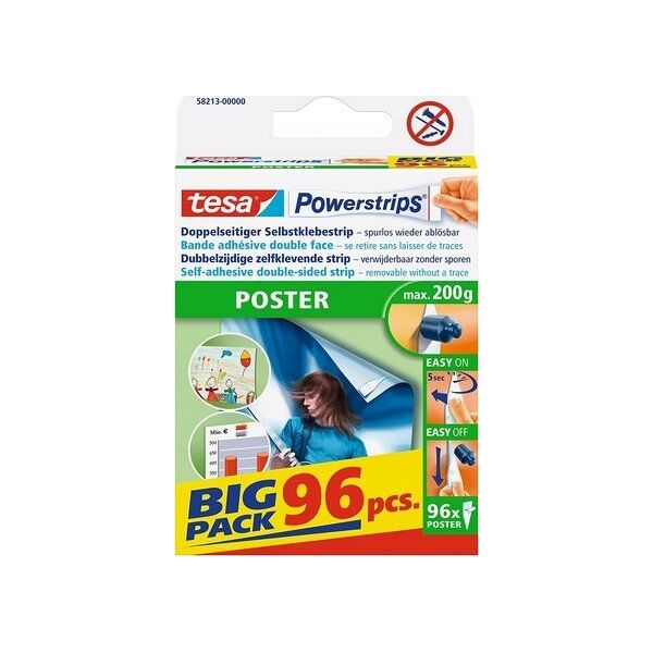 Tesa tesa Powerstrips Poster Big Pack