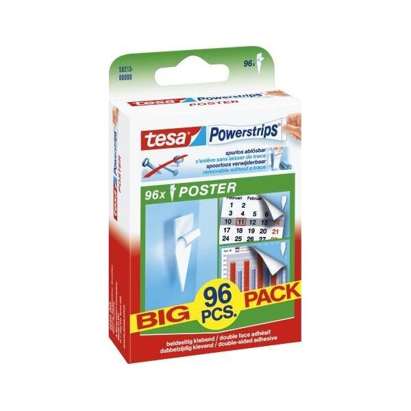 Tesa tesa Powerstrips Poster Big Pack