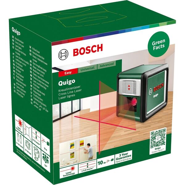 Bosch BOSCH.LASER QUIGO III UNI + MM2 HANDLE 13831291 4059952647906