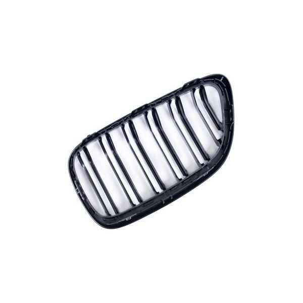 MTuning Grill sportowy podwójne żeberka Gloss Black BMW 2 F22 F23 2013-2021