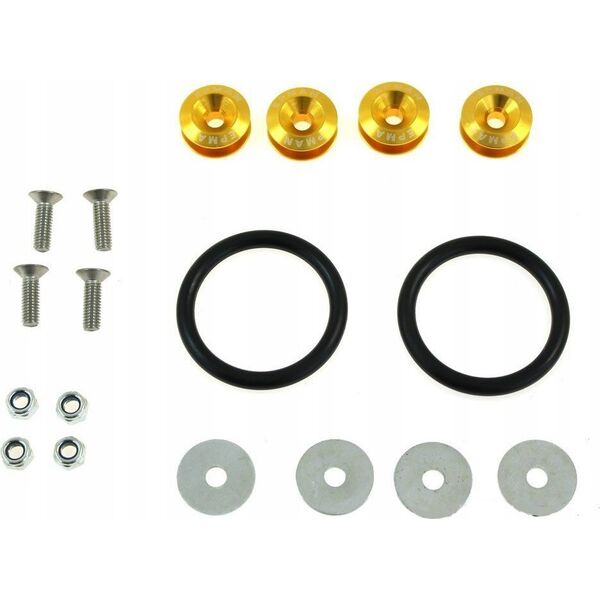 MTuning Zapinki Uchwyty Zderzaka Klapy Quick Release Gold