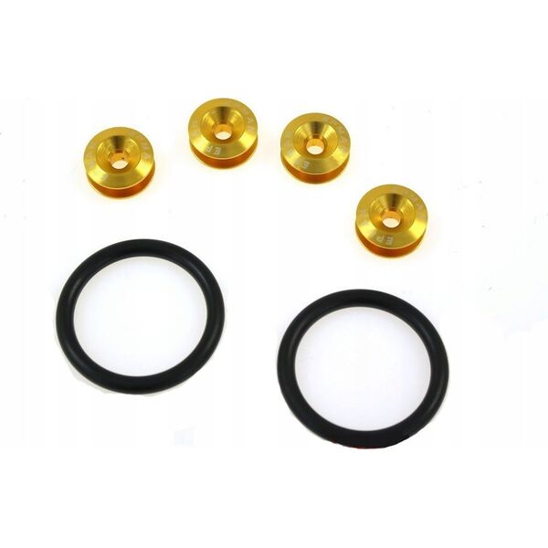 MTuning Zapinki Uchwyty Zderzaka Klapy Quick Release Gold