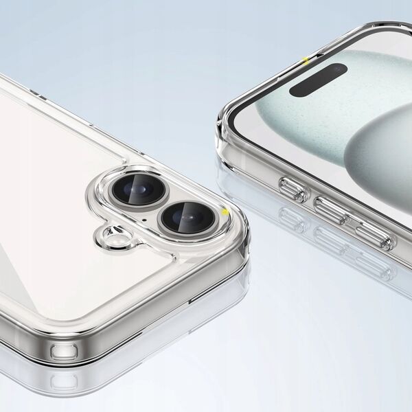 Hurtel Etui Outer Space Case z żelową ramką do iPhone 16 Plus - przezroczyste 14202333 5907769365027