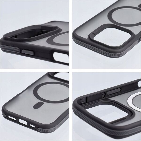 OEM Futerał NEO do IPHONE 16 Plus kompatybilny z MagSafe czarny 14244065 5903396332371