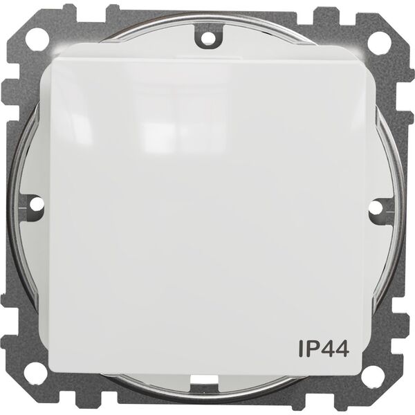 SCHNEIDERE Łącznik jednobiegunowy Schneider Sedna Design SDD211101 IP44 biały Design & Elements