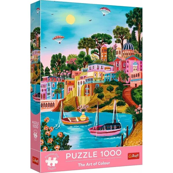 Trefl Puzzle 1000 elementów Premium Plus Syros Grecja