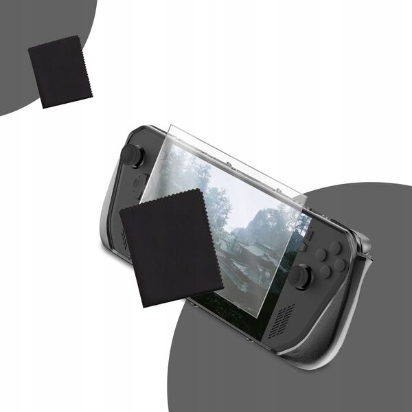 JYS Zestaw 5w1 Futerał Etui Przód Tył Osłona LCD Osłony Pady Asus ROG Ally X / JYS-RAX010