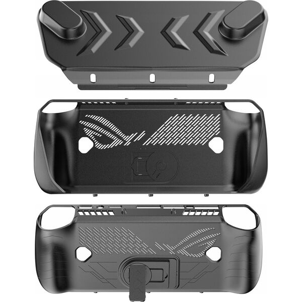 JYS Zestaw 5w1 Futerał Etui Przód Tył Osłona LCD Osłony Pady Asus ROG Ally X / JYS-RAX010