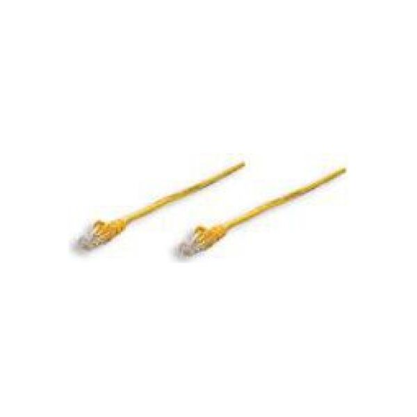 Intellinet Network Solutions RJ45, snagless, kat. 5e UTP, 10m żółty (325974)