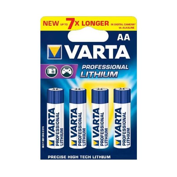Varta Bateria Professional Lithium AA / R6 4 szt.