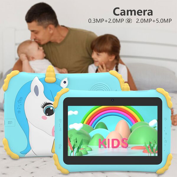 Kids tablet 7" No brand 2kid-17, Blue - 13090 έως 12 άτοκες Δόσεις