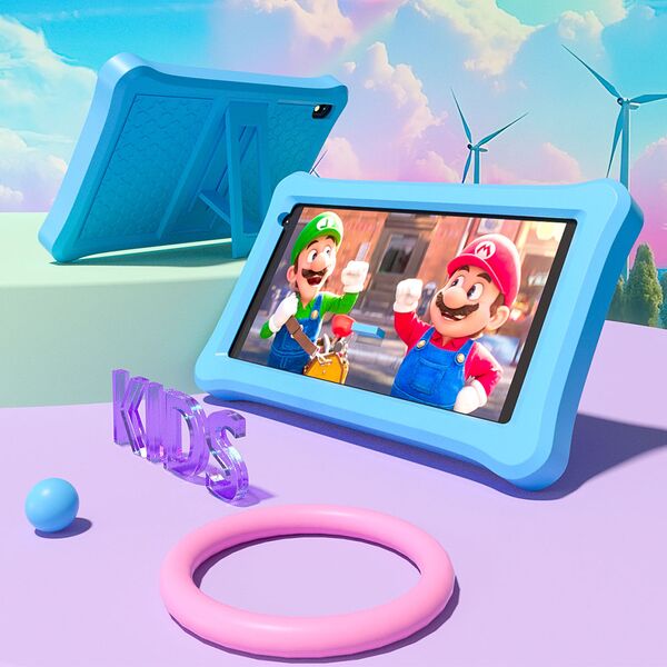 Kids tablet 7" No brand Q3K, Blue- 13097 έως 12 άτοκες Δόσεις
