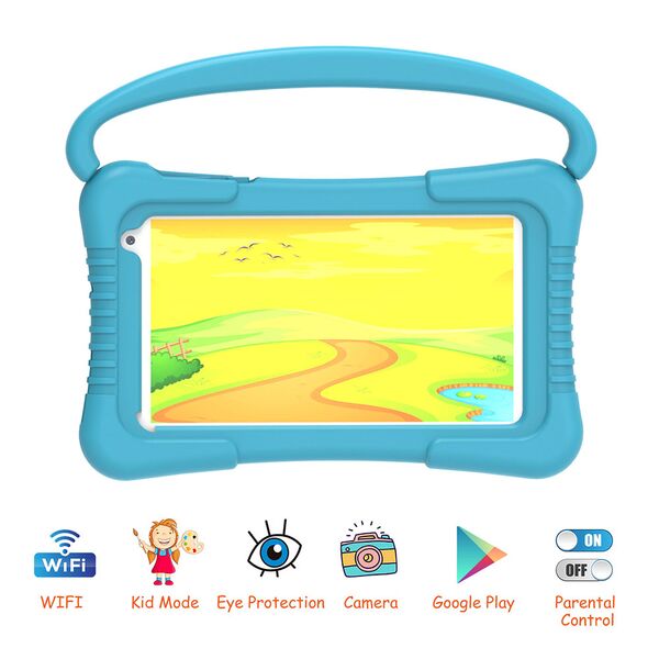 Kids tablet 7" No brand Q2K, Blue - 13099 έως 12 άτοκες Δόσεις