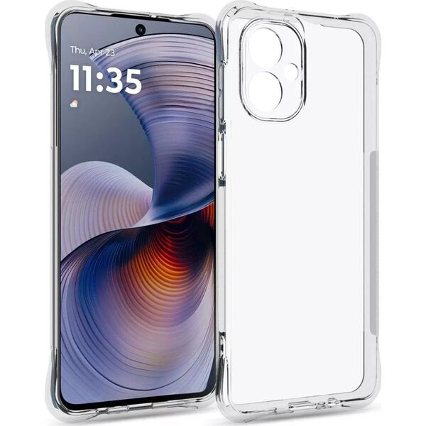 4kom.pl Etui ochronne FlexAir Pro do Motorola Moto G55 5G Clear