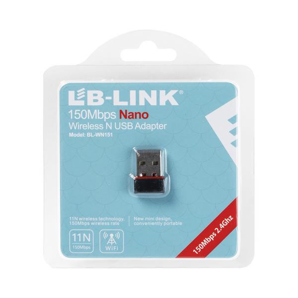 Ασύρματος προσαρμογέας LB-LINK BL-WN151FD, USB, 150Mbps, Μαυρο - 19044 έως 12 άτοκες Δόσεις