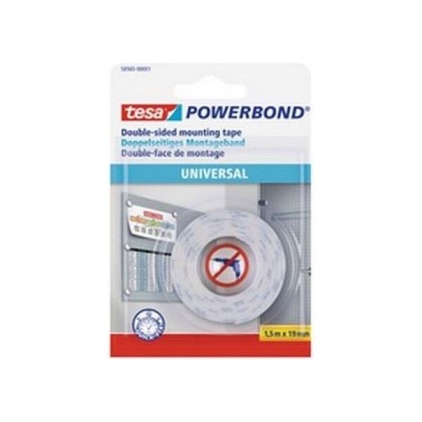 Tesa Taśma montażowa Powerbond Universal 1,5M:19MM (H5856500-H5856501)