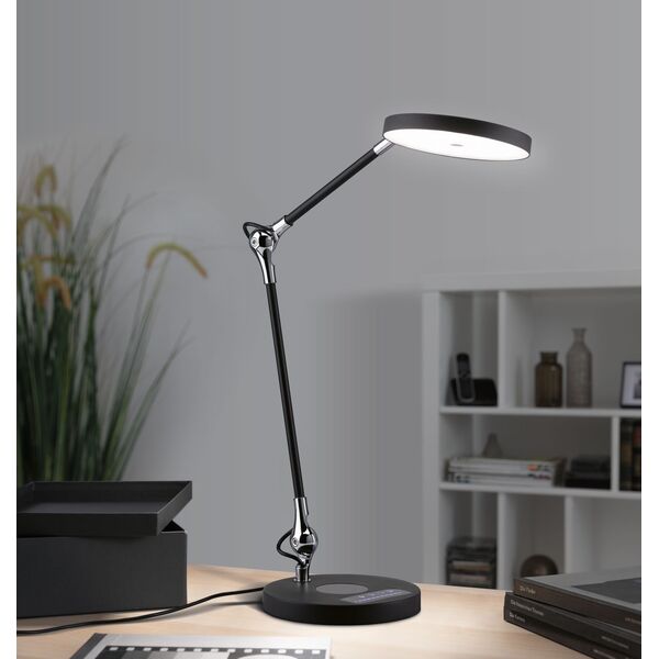 Lampka biurkowa Paulmann czarna  (PL78910)
