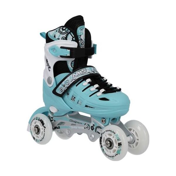 Rolki Nils Extreme NH10905 z wymienną płozą regulowane miętowe r. 35-38 6063203 5907695532791