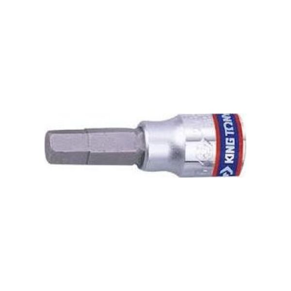 King Tony KING TONY NASADKA 1/4" Z KOŃCÓWKĄ HEX 3 x 37mm KT203503