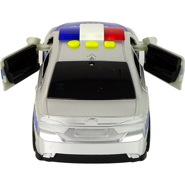 LeanToys Auto Policyjne 1:14 Napęd Frykcyjny Dźwięki Światło Srebrne