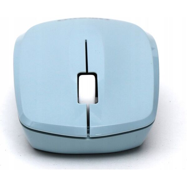 Mysz Omega OMEGA MYSZ BEZPRZEWODOWA MOUSE WIRELESS 1200DPI LIGHT BLUE [45867]