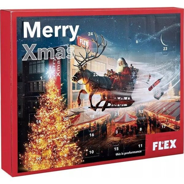 Kalendarz adwentowy Flex Flex Christmas calendar